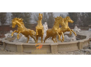 石雕噴泉