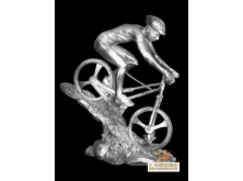 不銹鋼運(yùn)動雕塑