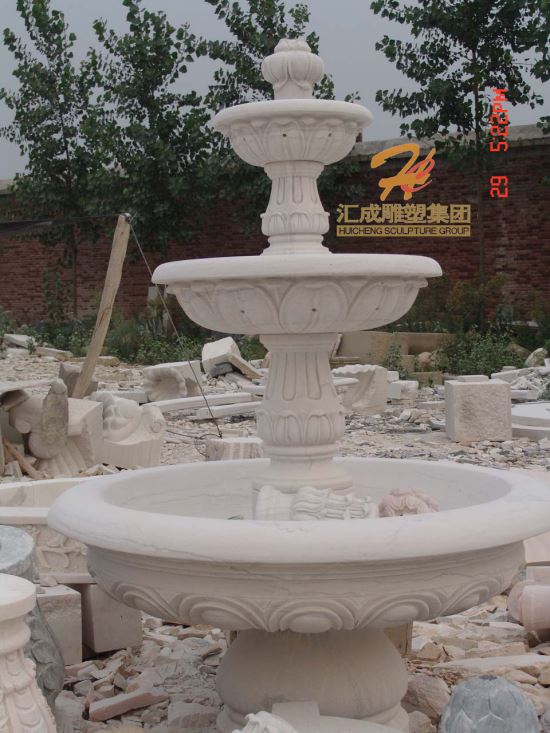 石雕噴泉
