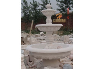 石雕噴泉
