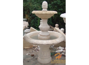 石雕噴泉