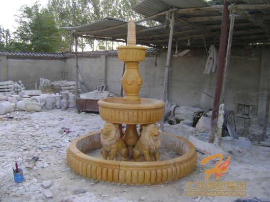 石雕噴泉