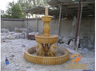 石雕噴泉